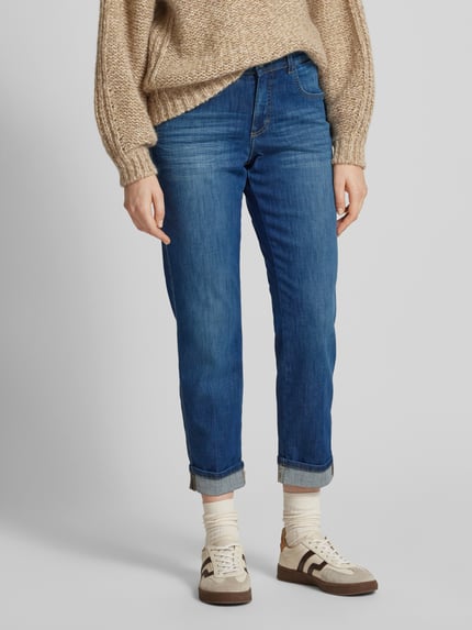 ANGELS Jeans in verkorte pasvorm, model 'DARLEEN' Marineblauw - 4