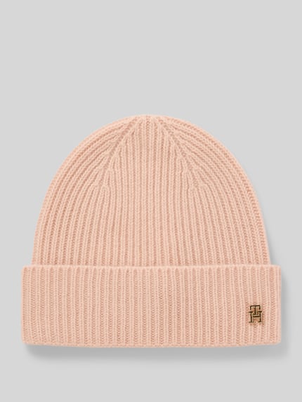 Tommy Hilfiger Muts van zuiver kasjmier Lichtroze - 1