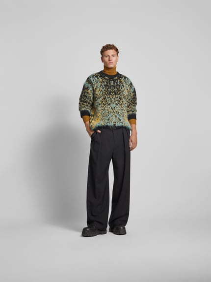 Diesel Pullover mit Stehkragen Black 1