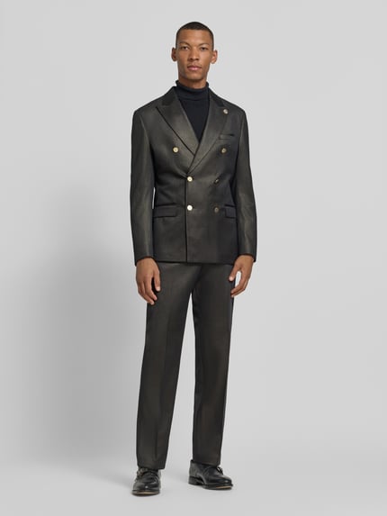 MCNEAL Slim Fit Sakko mit Pattentaschen Black 1