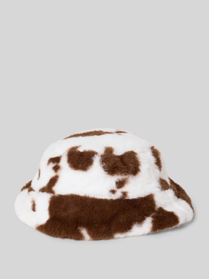 PIECES Bucket hat van zacht materiaal, model 'JEANEL' Offwhite gemêleerd - 1