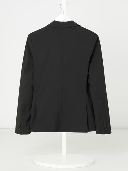 G.O.L. Marynarka na 2 guziki o kroju slim fit z lamowanymi kieszeniami z patką Czarny 4