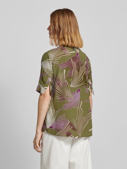 LIEBLINGSSTÜCK Bluzka z rękawem o dł. 3/4 model ‘Evrin’ Khaki 5