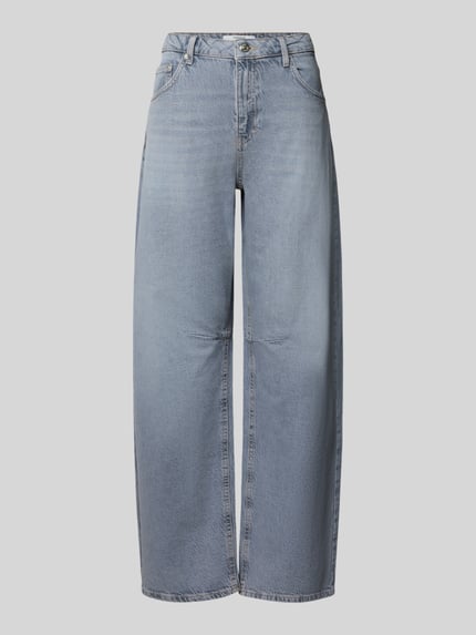 Barrel Jeans mit Light-Wash-Optik Shop The Look MANNEQUINE