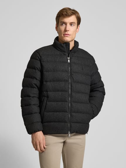 Polo Ralph Lauren Daunenjacke mit Zweiwege-Reißverschluss Dunkelgrau 4