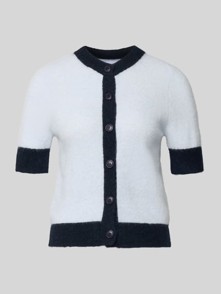Kardigan z mieszanki wełny i alpaki o kroju regular fit model 'Sanoura' Shop The Look MANNEQUINE