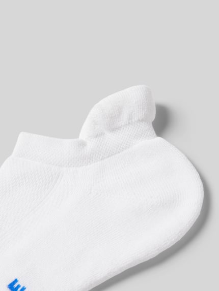 FALKE Sneakersokken met labelprint Wit - 2