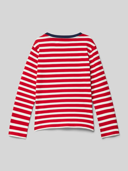 Polo Ralph Lauren Teens Bluzka z długim rękawem i nadrukiem z logo Czerwony 3