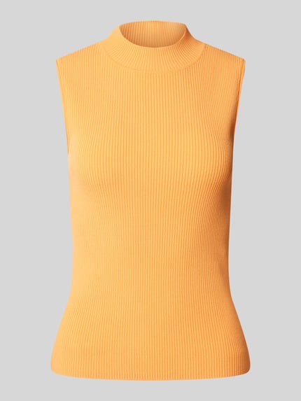 COMMA Tanktop met turtleneck Oranje - 2