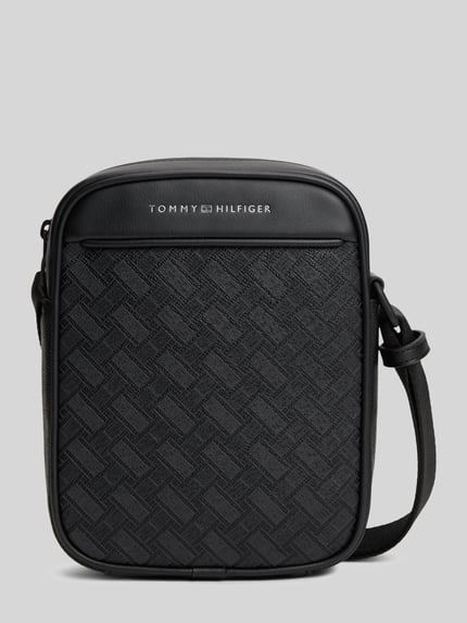 Tommy Hilfiger Umhängetasche mit Label-Schriftzug Modell 'MODERN MONOGRAM MINI' BLACK 2