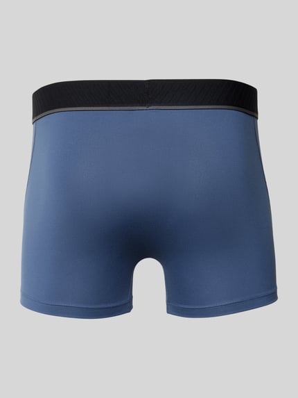 adidas Sportswear Slim Fit Trunks mit Logo-Stitching Modell 'Active' im 3er-Pack Marine 3