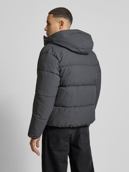 JACK & JONES Puffer jacket met capuchon model 'VESTERBRO' Antraciet - 5