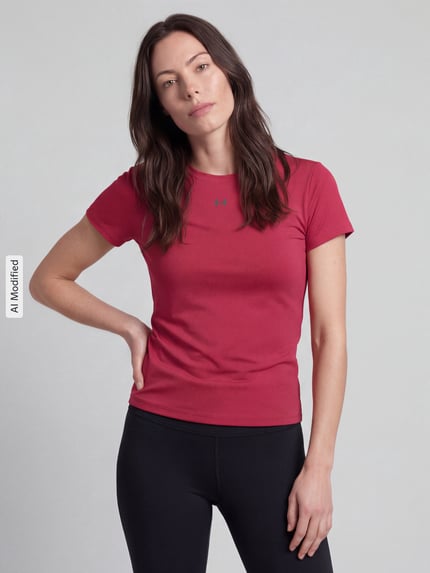 Under Armour Regular Fit Sport-T-Shirt mit Logo-Print  Hellrot 3