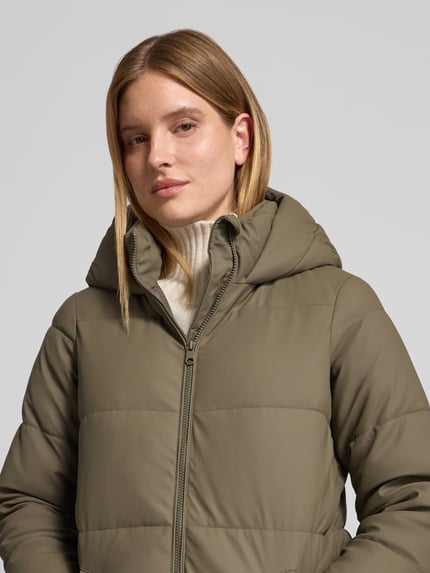 VERO MODA Puffer Coat mit Kapuze Oliv 3