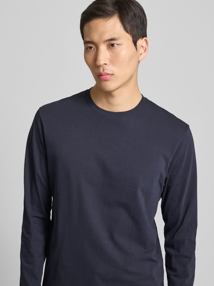 RAGMAN Longsleeve met ronde hals Marineblauw - 3