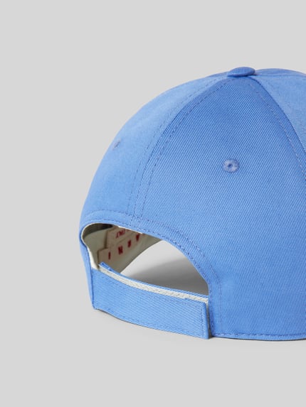 Marni Basecap in Denim-Optik Blau 4
