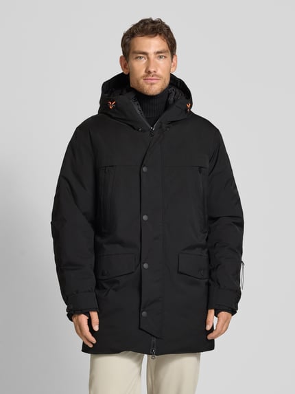 FIRE + ICE Parka mit Zweiwege-Reißverschluss Modell 'JESPER' Black 4