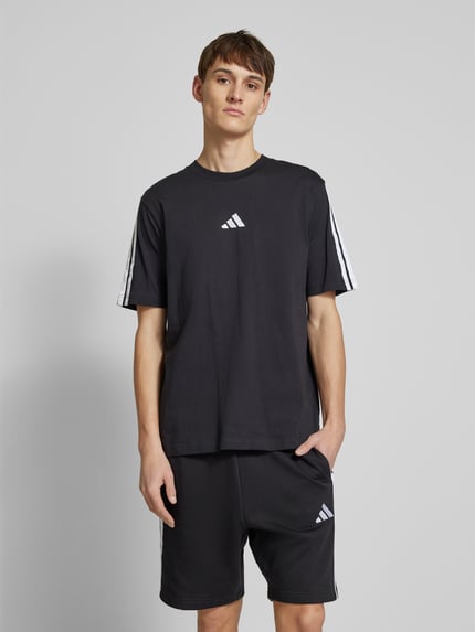 adidas Sportswear T-Shirt mit Logo-Stitching Black 4