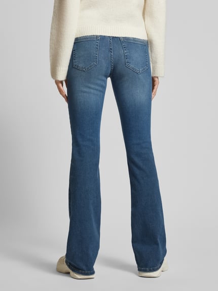 ONLY Regular Fit Flared Jeans mit Baumwoll-Anteil Modell 'BLUSH' Jeansblau 5