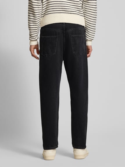 Marc O'Polo DENIM Tapered Fit Jeans aus reiner Baumwolle Modell 'RUNNE' Dunkelgrau 5