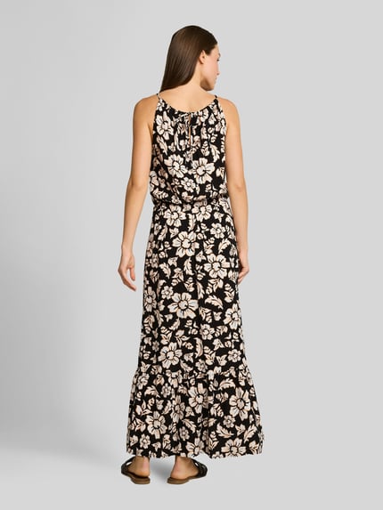 Tom Tailor Tailliertes Freizeitkleid aus reiner Viskose  Weiss 5