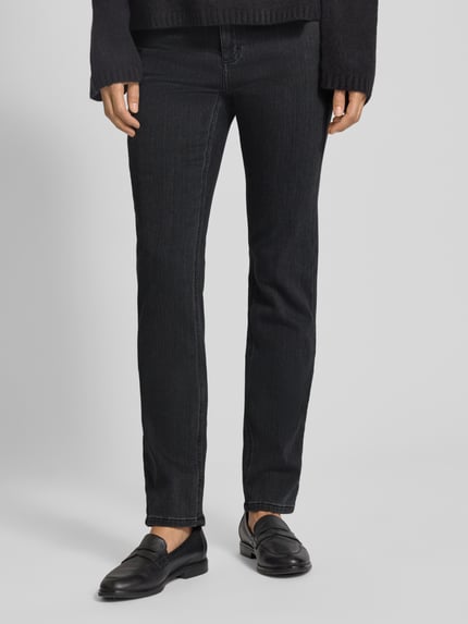 ANGELS Slim Fit Jeans mit Viskose-Anteil Modell 'Cici' Anthrazit 4