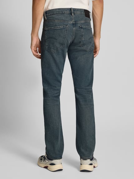 G-Star RAW Straight Fit Jeans mit Logo-Patch Modell 'Mosa' Jeansblau 5