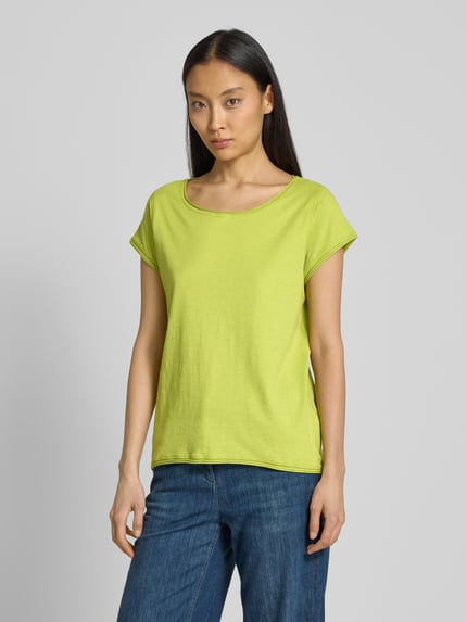 Christian Berg Woman T-Shirt mit Kappärmeln Apfel 4