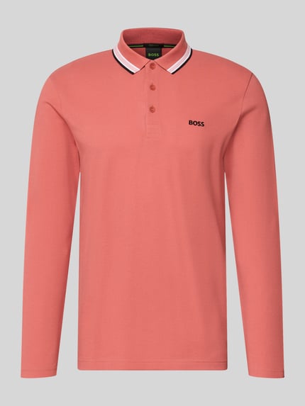Regular Fit Poloshirt aus reiner Baumwolle Modell 'Plisy' Shop The Look MANNEQUINE