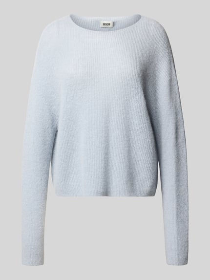 DRYKORN Gebreide pullover van alpacamix, model 'IMENY' Lichtblauw - 2