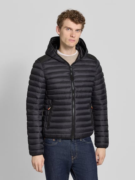Save The Duck Steppjacke mit Zweiwege-Reißverschluss Modell 'JELEP' Black 4