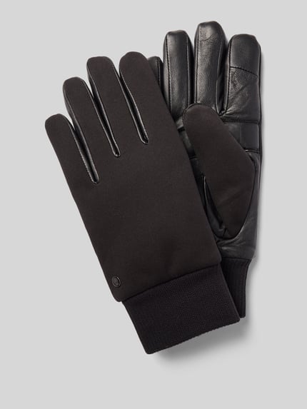 Roeckl Handschuhe mit Label-Detail Black 1