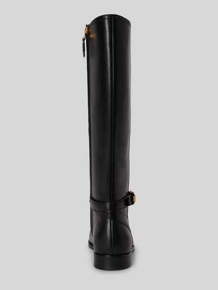 Lauren Ralph Lauren Stiefel aus echtem Leder mit Logo-Detail Black 3