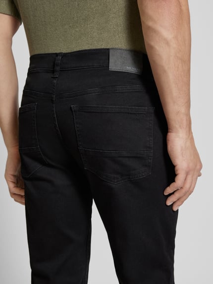 MCNEAL Regular fit jeans in 5-pocketmodel Zwart - 3