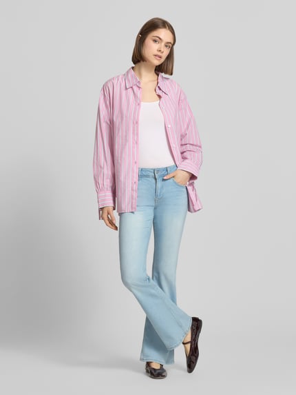 Pepe Jeans regular fit bootcut jeans van katoenmix model 'PIMLICO' Jeansblauw - 1