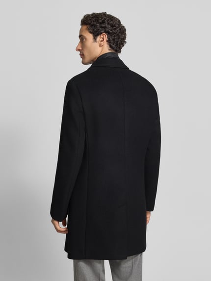 BOSS Mantel mit herausnehmbarer Steppweste Modell 'C-Hyde BIB' Black 5