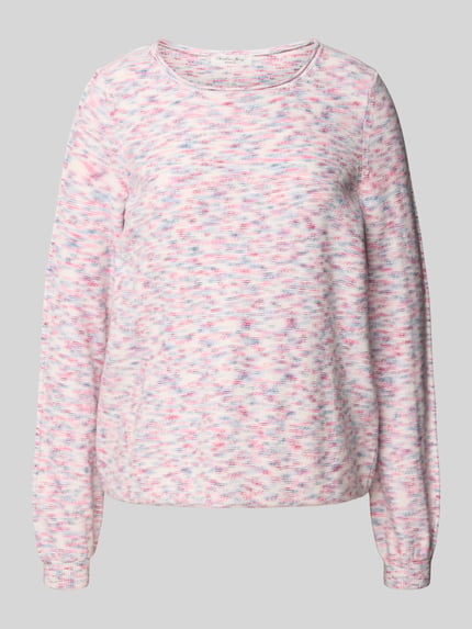Christian Berg Woman Strickpullover mit Rundhalsausschnitt Rosa 2