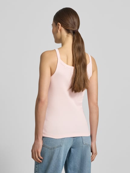 OPUS Tanktop in riblook model 'Izli' Lichtroze - 5