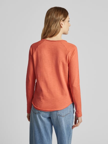 Smith and Soul Longsleeve met ronde hals Abrikoos - 5