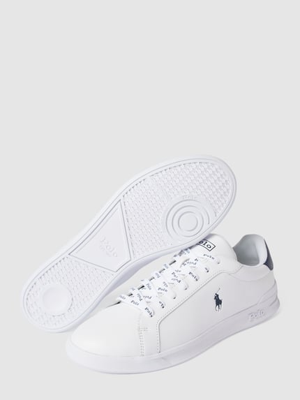Polo Ralph Lauren Sneaker mit Label-Print Modell 'HERITAGE COURT II' Weiss 5