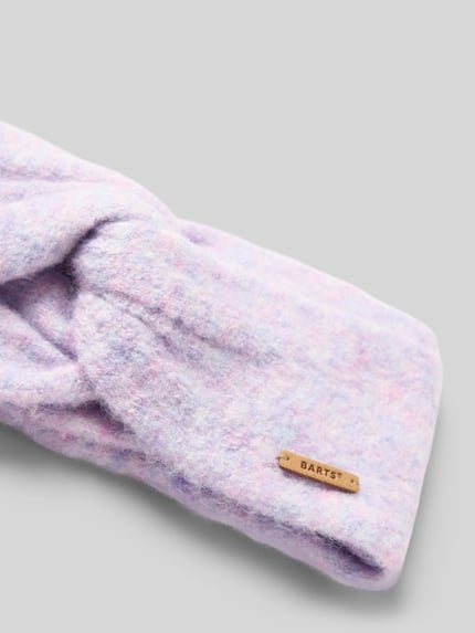 Produktfoto, Stirnband mit Knotendetail Modell 'Witzia' von Barts in zartem Flieder mit melierter Struktur, Damen Stirnband von Barts