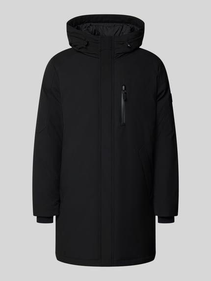 Antony Morato Regular Fit Parkamantel mit Kapuze Black 2
