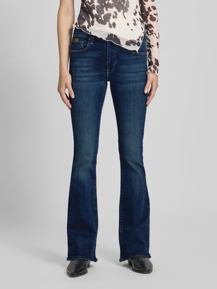 G-Star RAW Jeansy rozkloszowane z 5 kieszeniami Granatowy 4