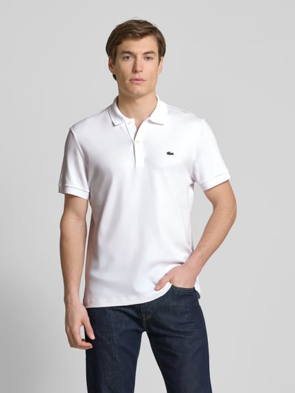 Lacoste Regular Fit Poloshirt mit Label-Detail Weiss 4