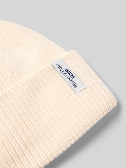 Marc O'Polo DENIM Mütze aus reiner Baumwolle Offwhite 2