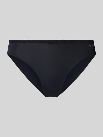 Slim fit bikinibroekje met logoprint, model 'Element' Shop The Look MANNEQUINE