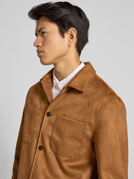 REVIEW Jacke mit Brusttaschen Mittelbraun 3