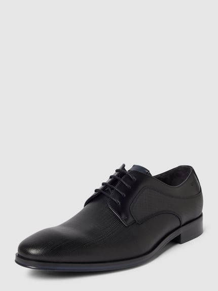 DIGEL Derby-Schuhe mit Schnürverschluss Modell 'Sio' Black 1