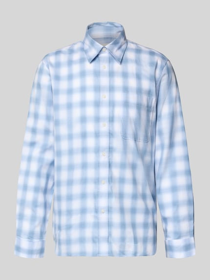 Selected Regular Fit Freizeithemd aus reiner Baumwolle Modell 'BOB' Hellblau 2