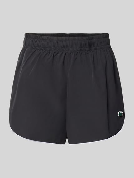Regular Fit Sportshorts mit elastischem Bund Shop The Look MANNEQUINE